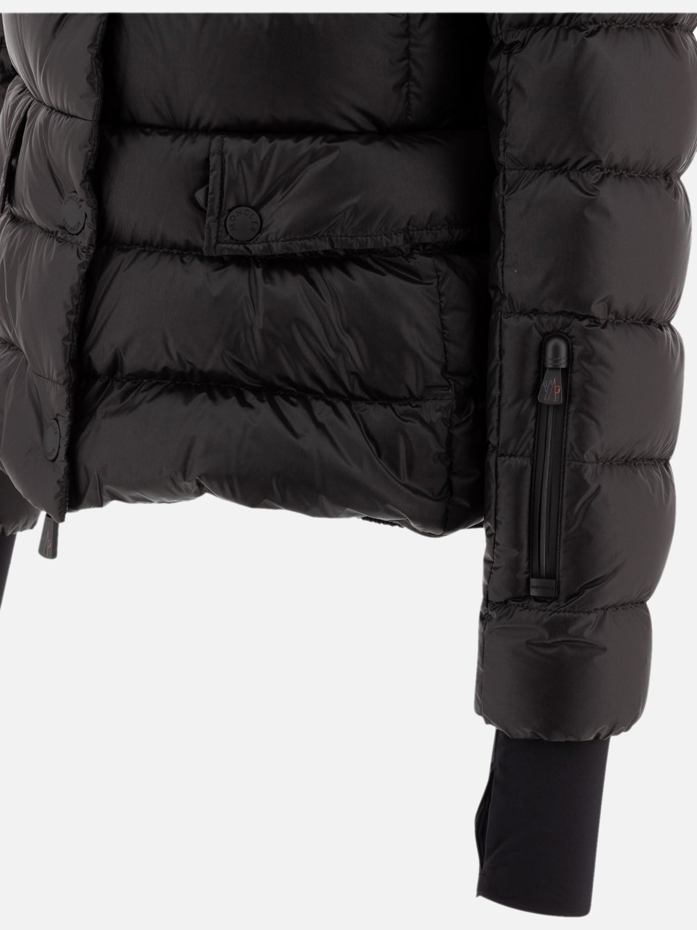 Moncler Grenoble "Armoniques" technical jacket Black