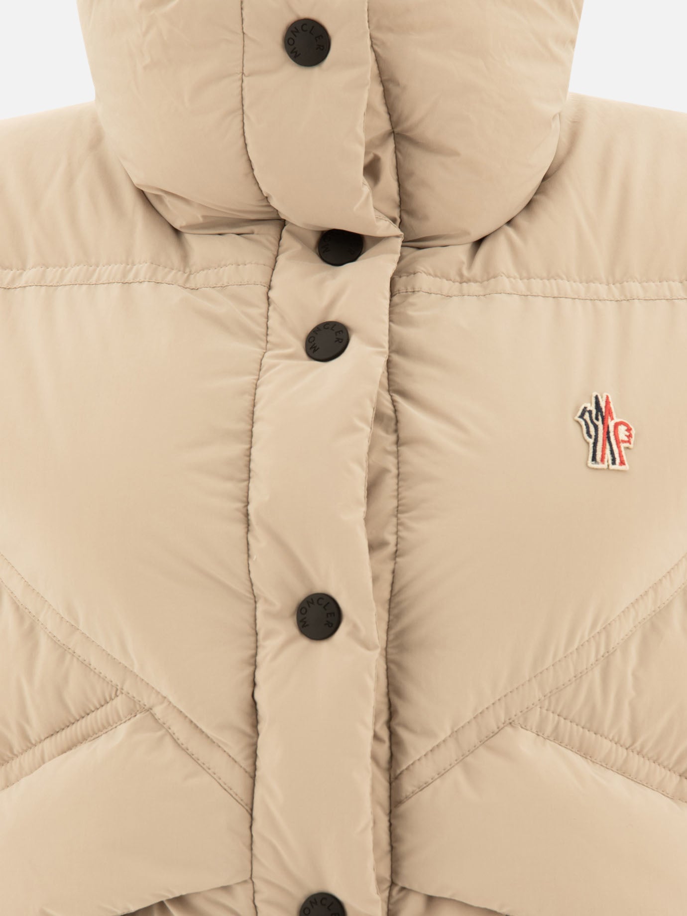 Giacche smanicate Solid colour  Beige - Moncler Grenoble Donna | PDP | VIETTI Online Store | thumbnail_3