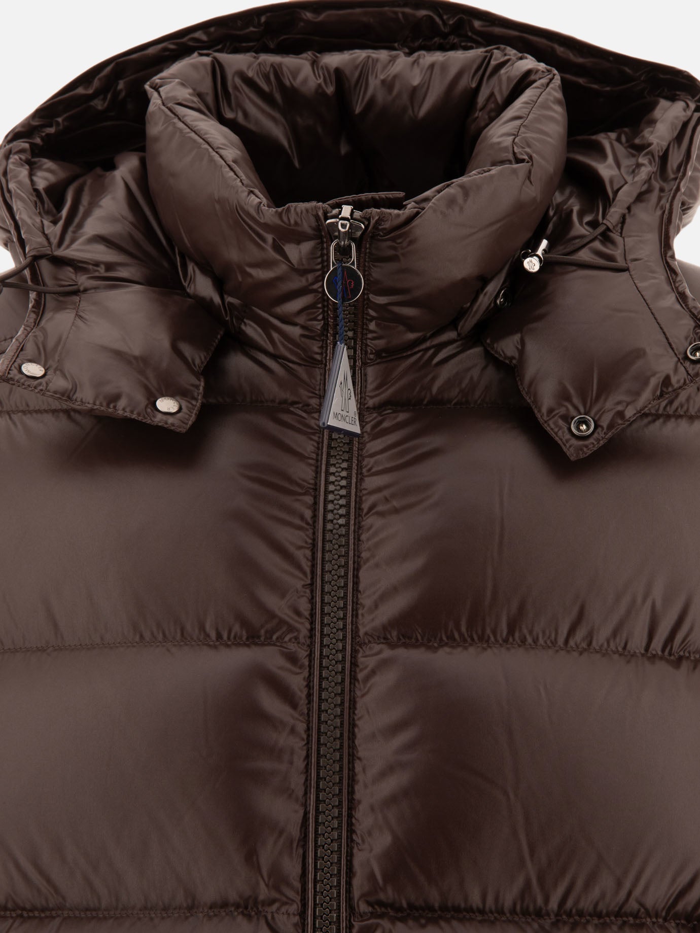 Moncler "Maya" down jacket Brown