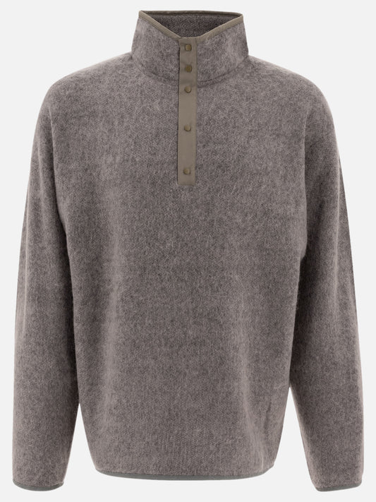 Nanamica Mohair sweater Grey