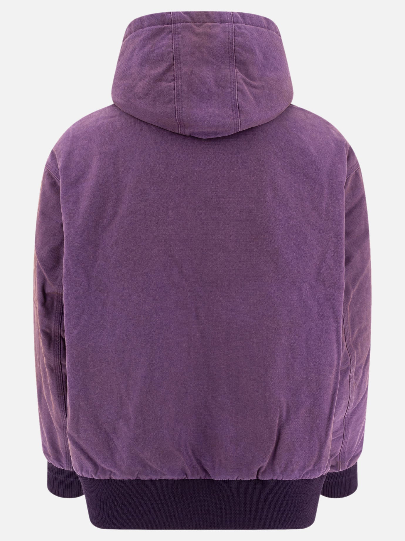 Needles "Work" hooded bomber jacket Purple