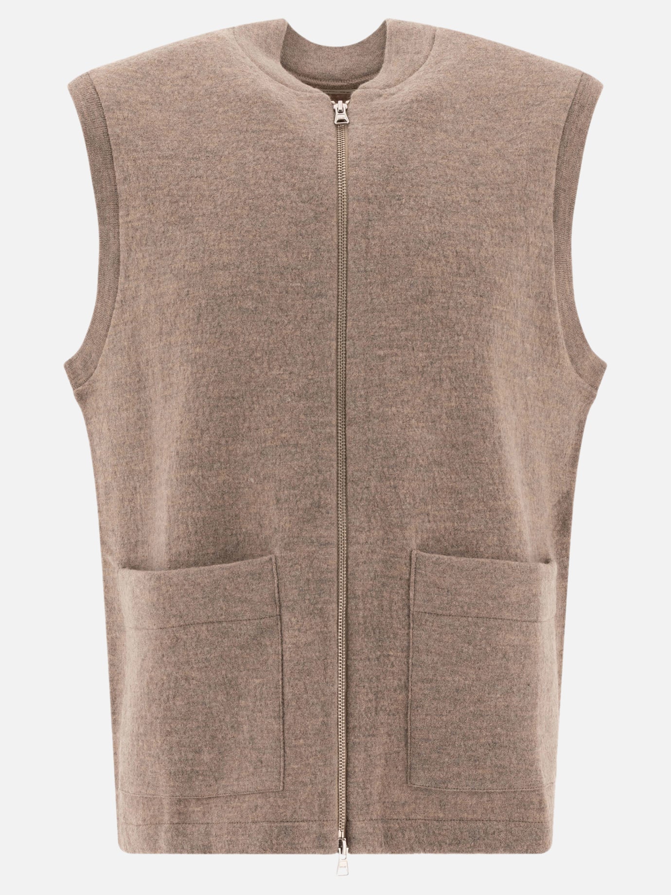 Gilet in lana cotta