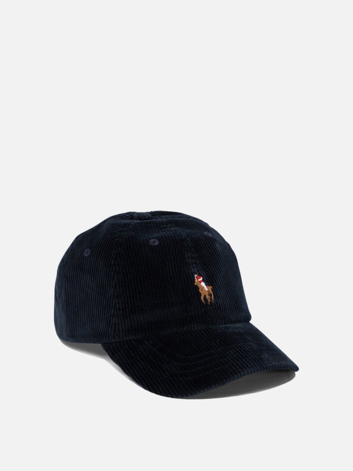 Polo Ralph Lauren "Pony" ribbed baseball cap Blue