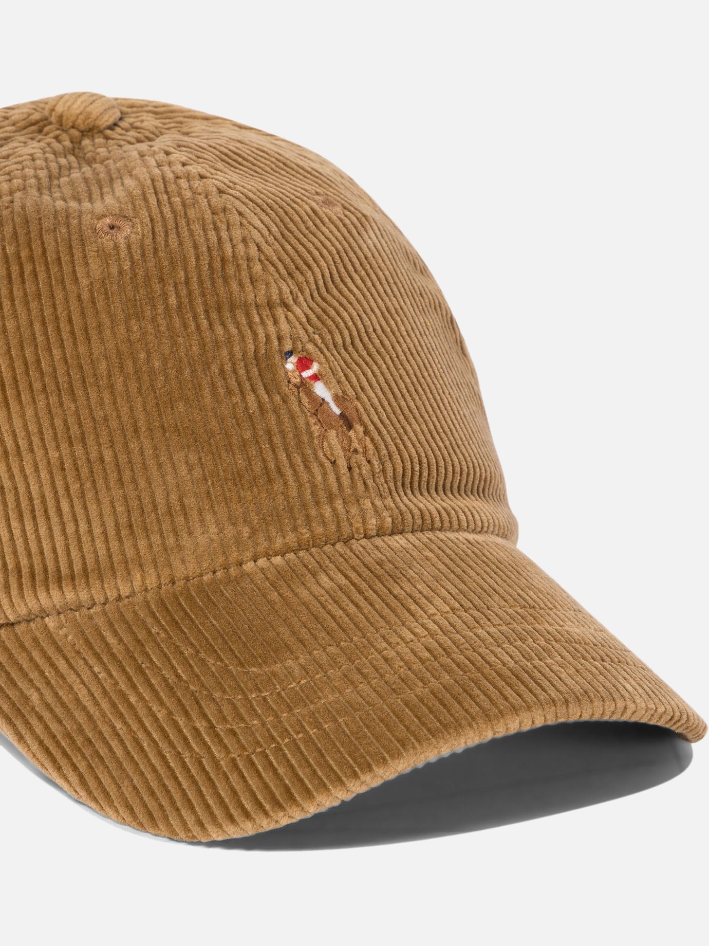 Polo Ralph Lauren "Pony" ribbed baseball cap Beige