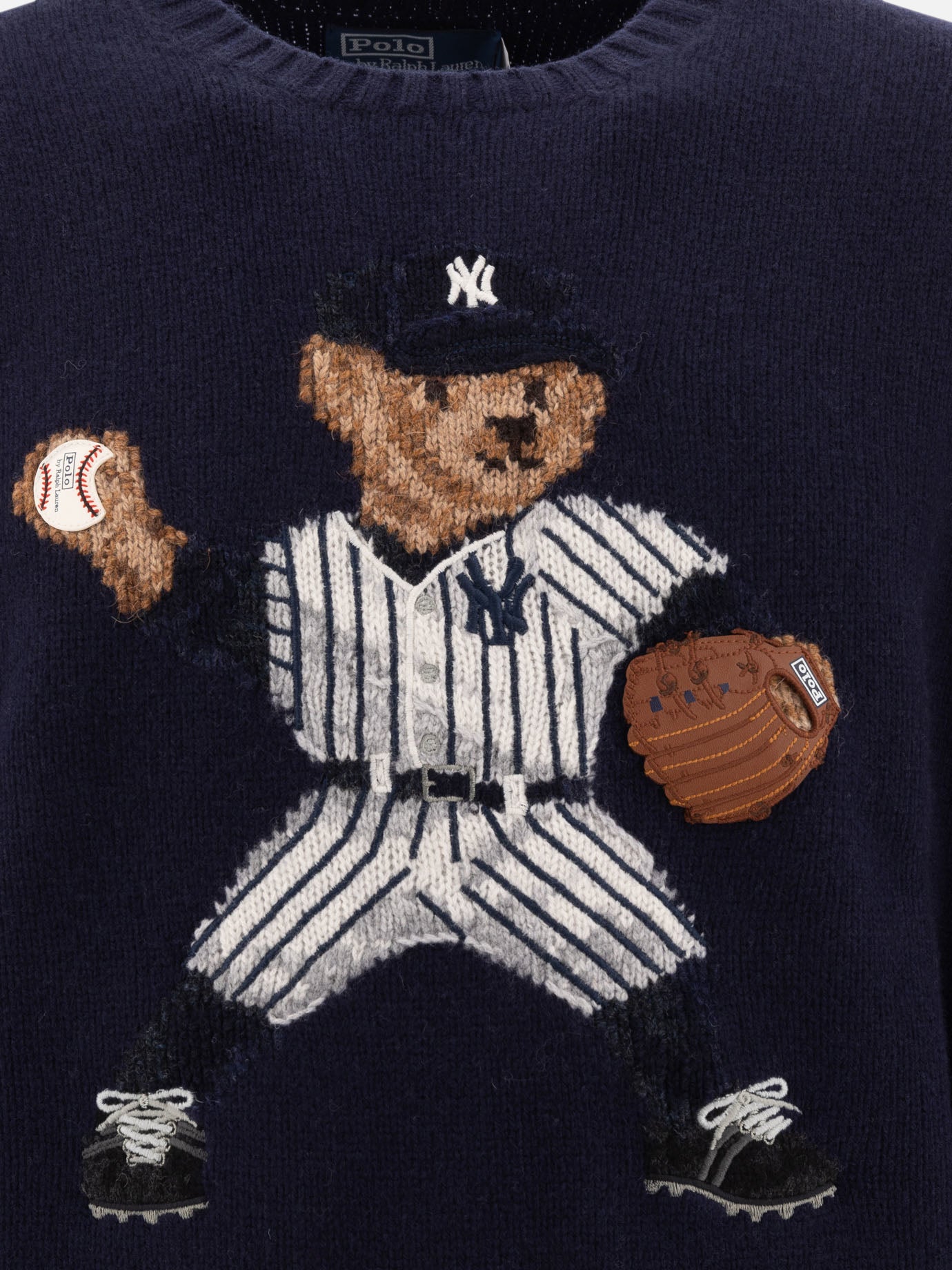 Crewneck sweaters Solid colour  Blue - Polo Ralph Lauren Men | PDP | VIETTI Online Store | Zoom-Modal_3
