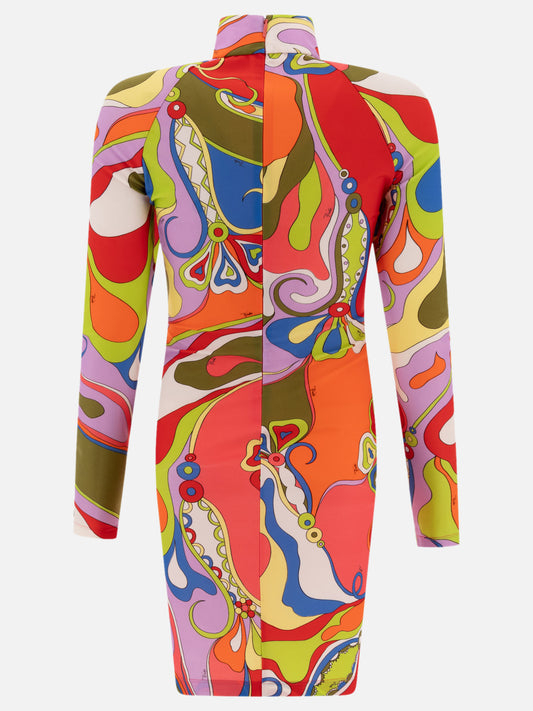 Pucci Abito con stampa Orchidee 18213326_M Fuchsia 2