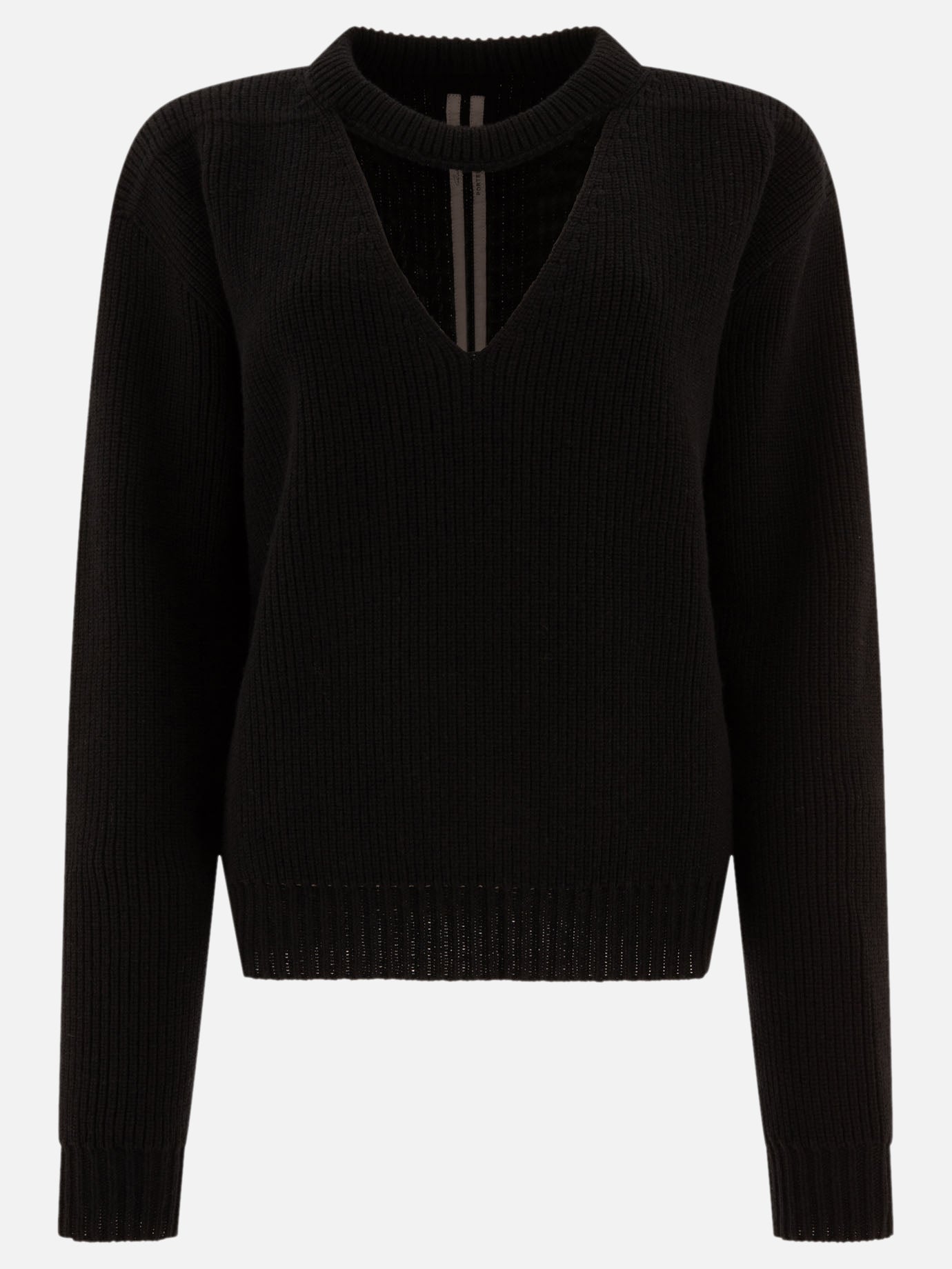 Rick Owens "Eclipse" sweater Black