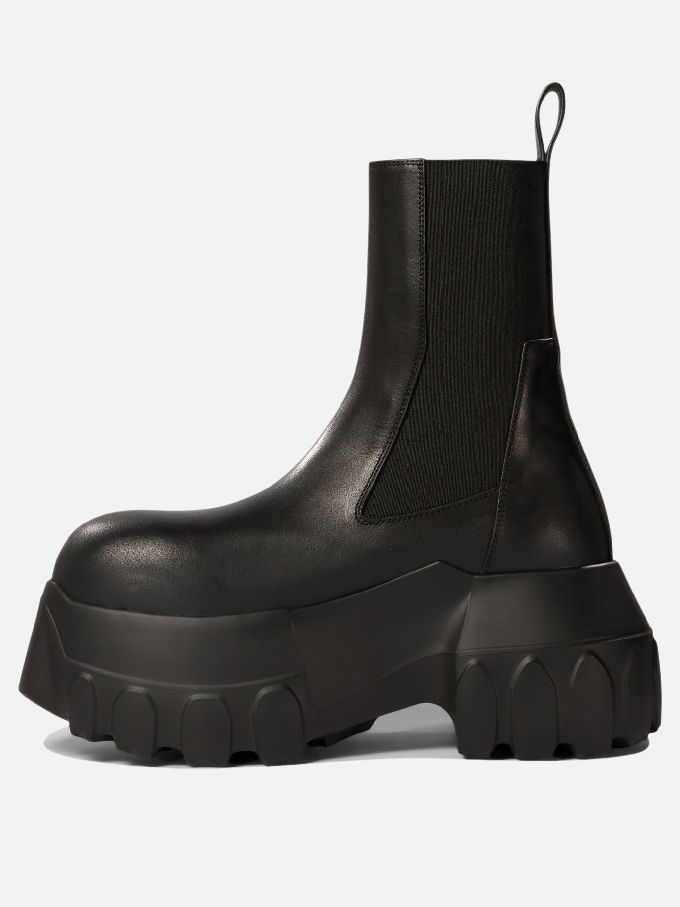 Rick Owens "Beatle Mega Tractor" ankle boots Black