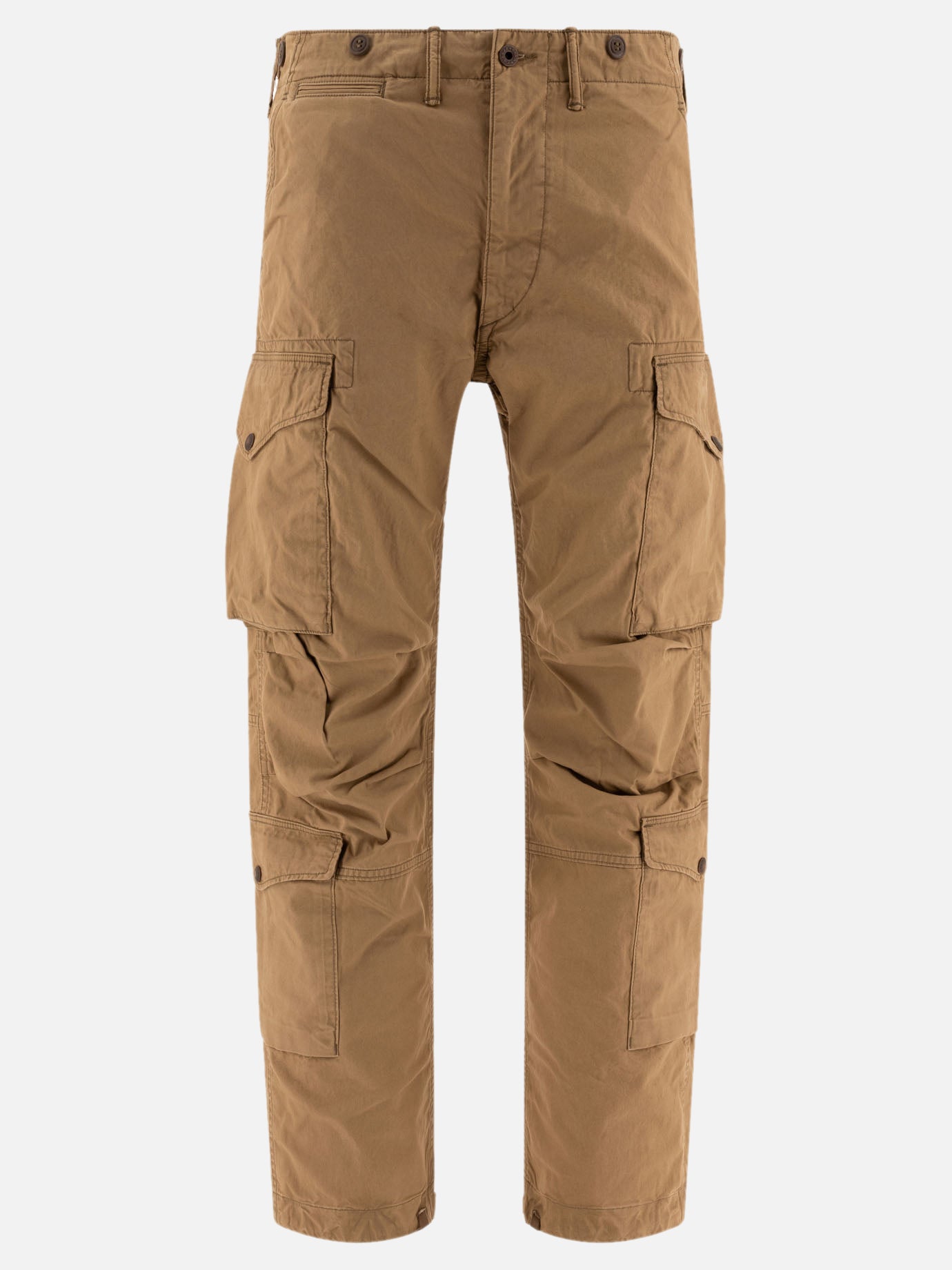 Cargo & parachute trousers Solid colour  Beige - RRL by Ralph Lauren Men | PDP | VIETTI Online Store | Zoom-Modal
