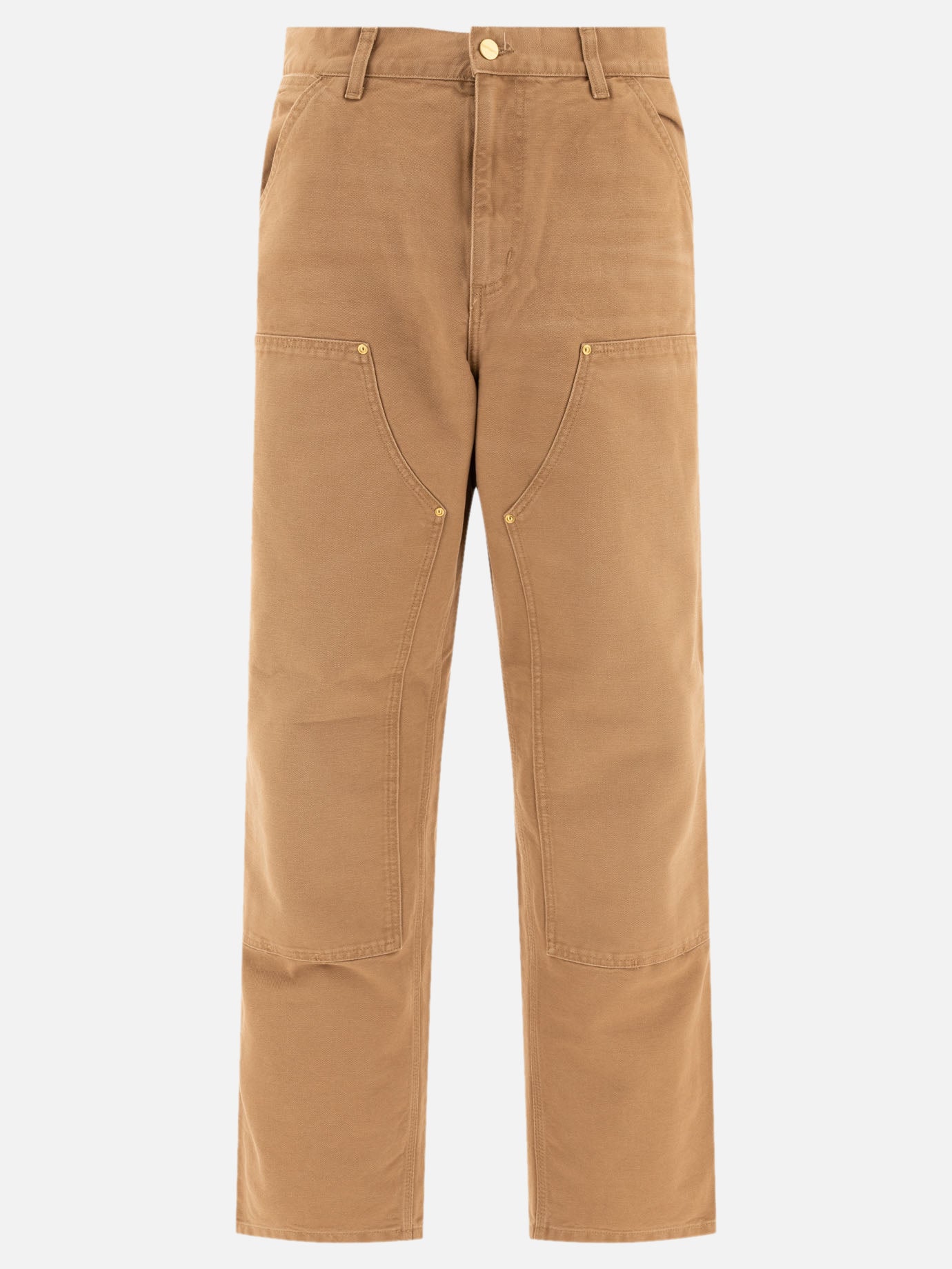 Carhartt WIP Pantaloni &quot;Double Knee&quot; 18731078_30/32 Beige thumbnail_1