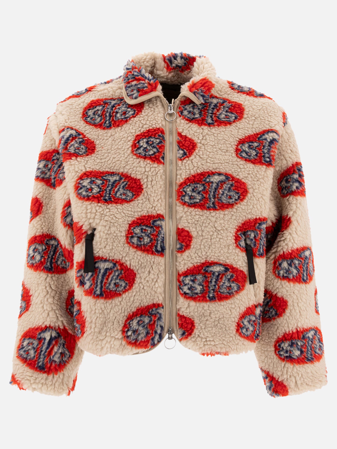 KAPITAL Giacca &quot;Boa Fleece Drizzler&quot; 11407558_3 Beige thumbnail_1