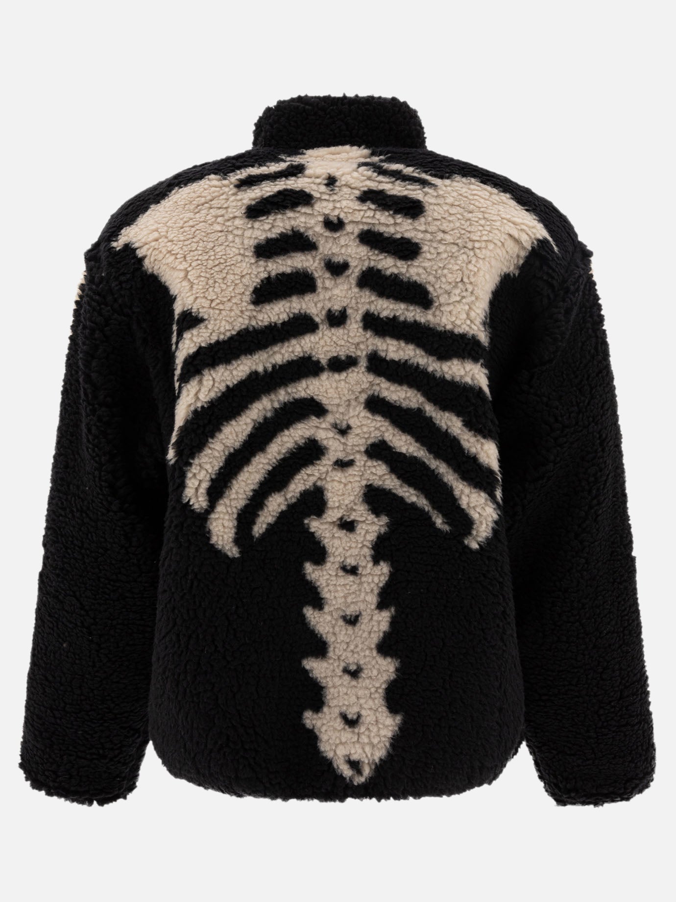 KAPITAL Giacca in pile &quot;Bone reversible Boa&quot; 11507410_4 Black thumbnail_3
