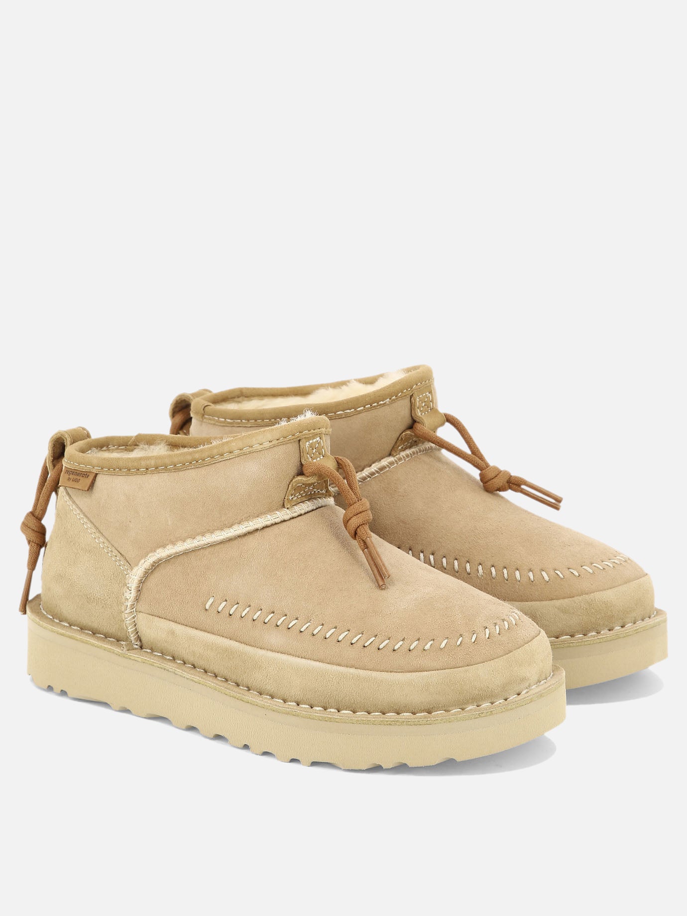 Stivaletti pull-on 100% leather - 100% rubber  Beige - Ugg Donna | PDP | VIETTI Online Store | thumbnail_2