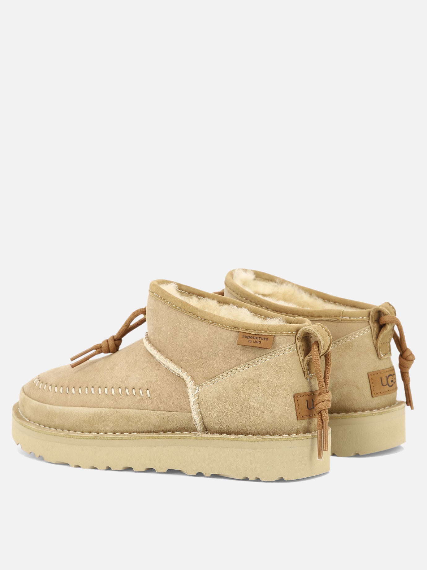 Stivaletti pull-on 100% leather - 100% rubber  Beige - Ugg Donna | PDP | VIETTI Online Store | thumbnail_4