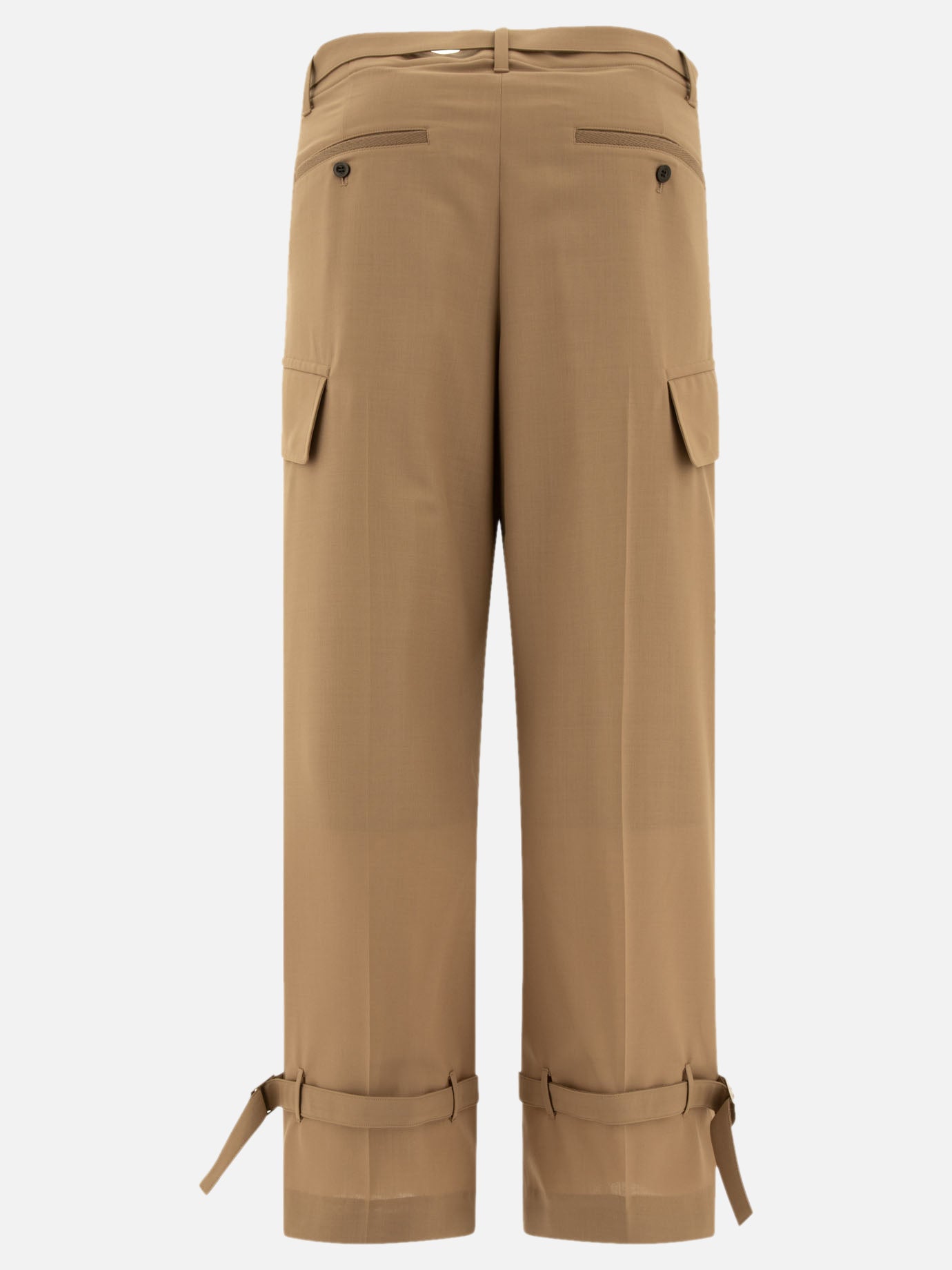 Belted trousers