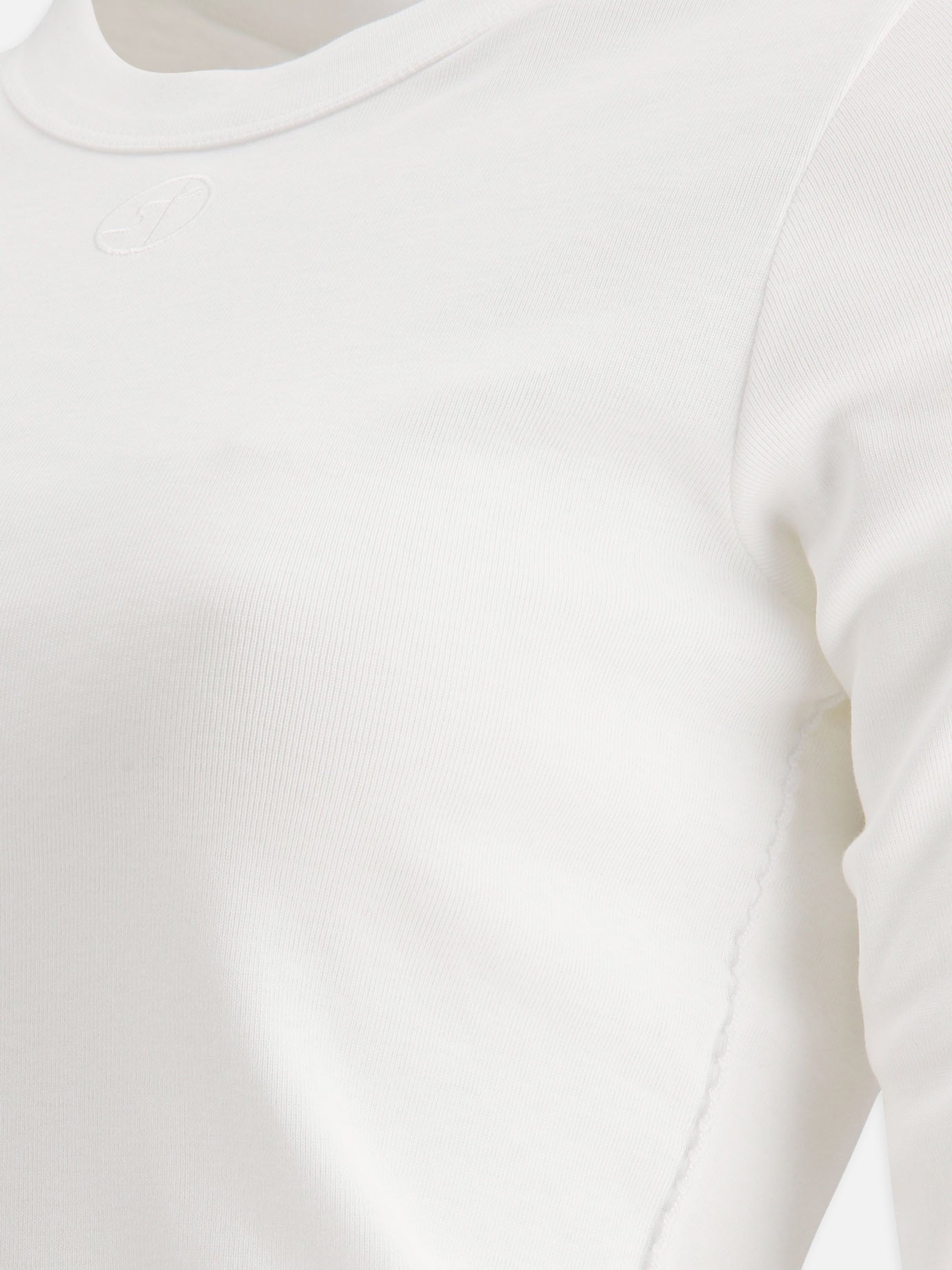 Crewneck t-shirts Solid colour  White - Saks Potts Women | PDP | VIETTI Online Store | thumbnail_4