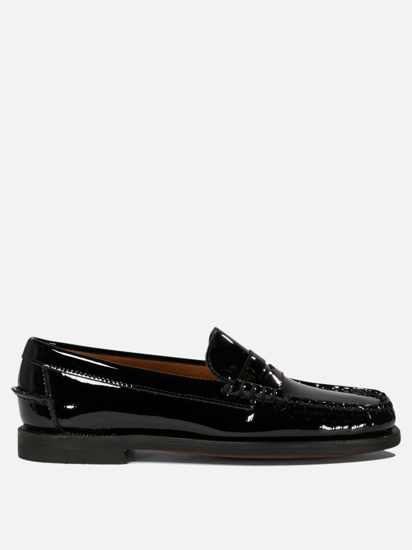 "Classic Dan" patent leather loafers