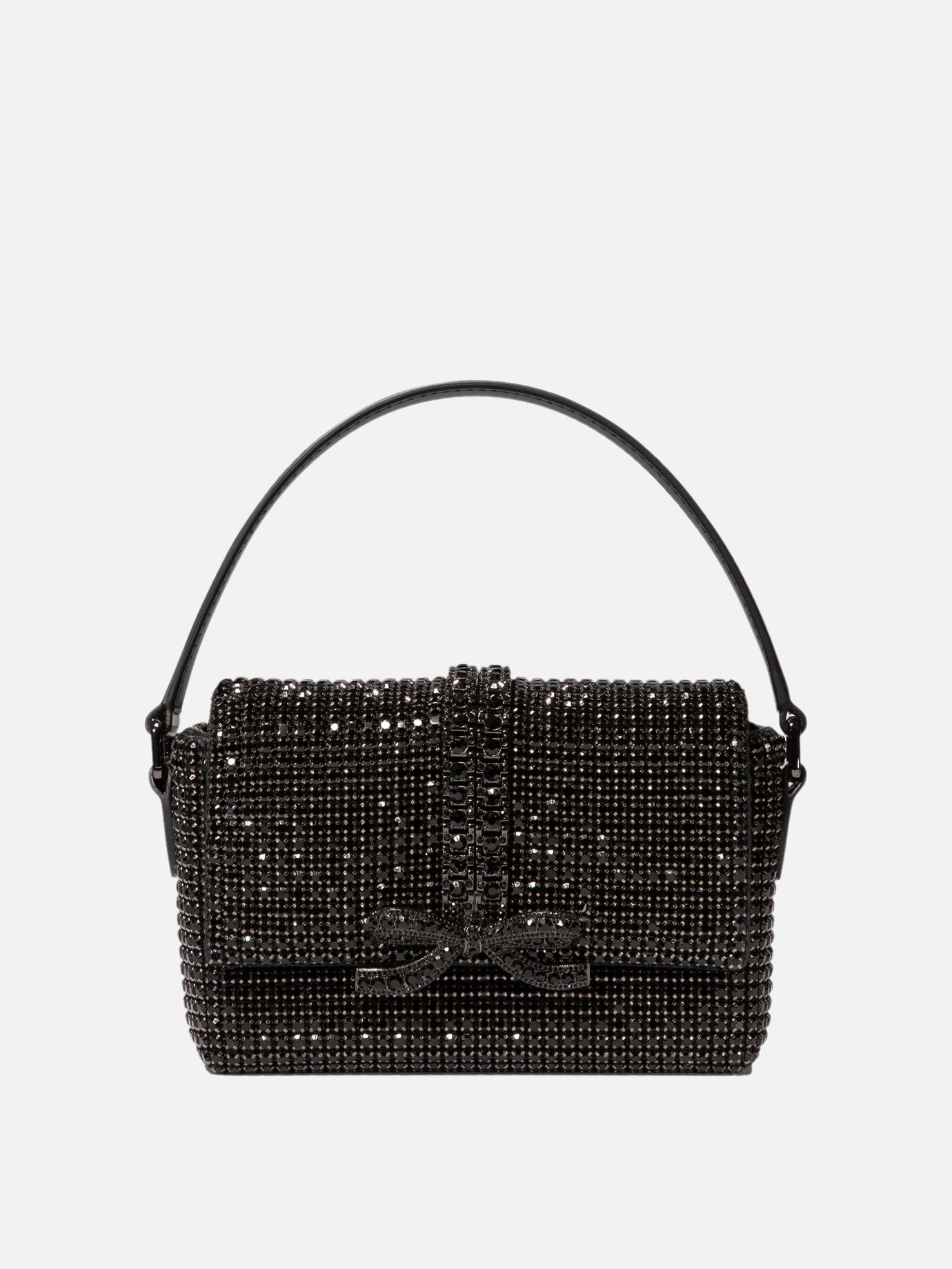 Borsa a spalla con strass