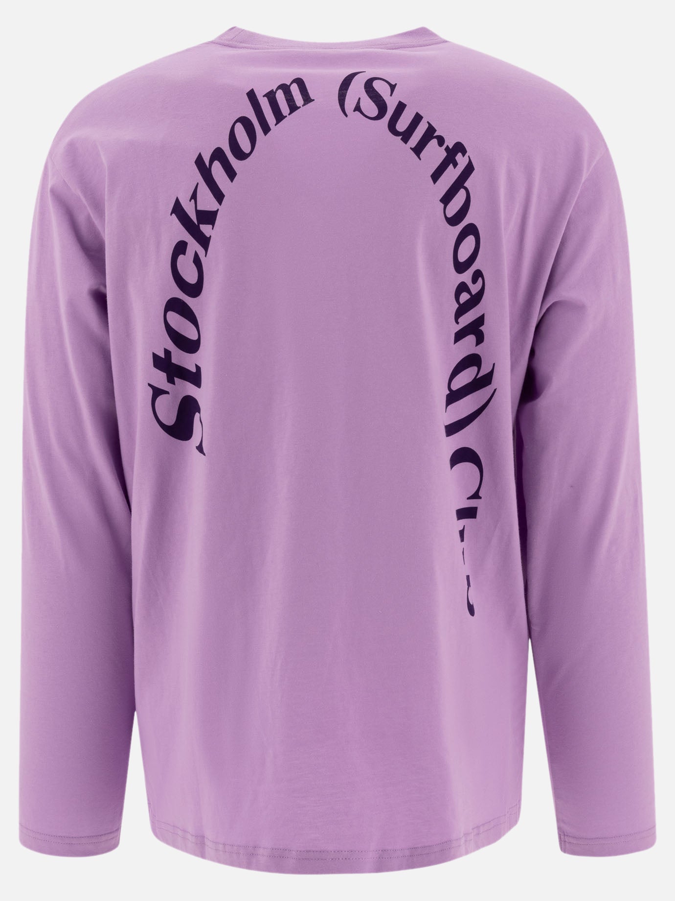 Stockholm Surfboard Club "Arch Logo" t-shirt Purple