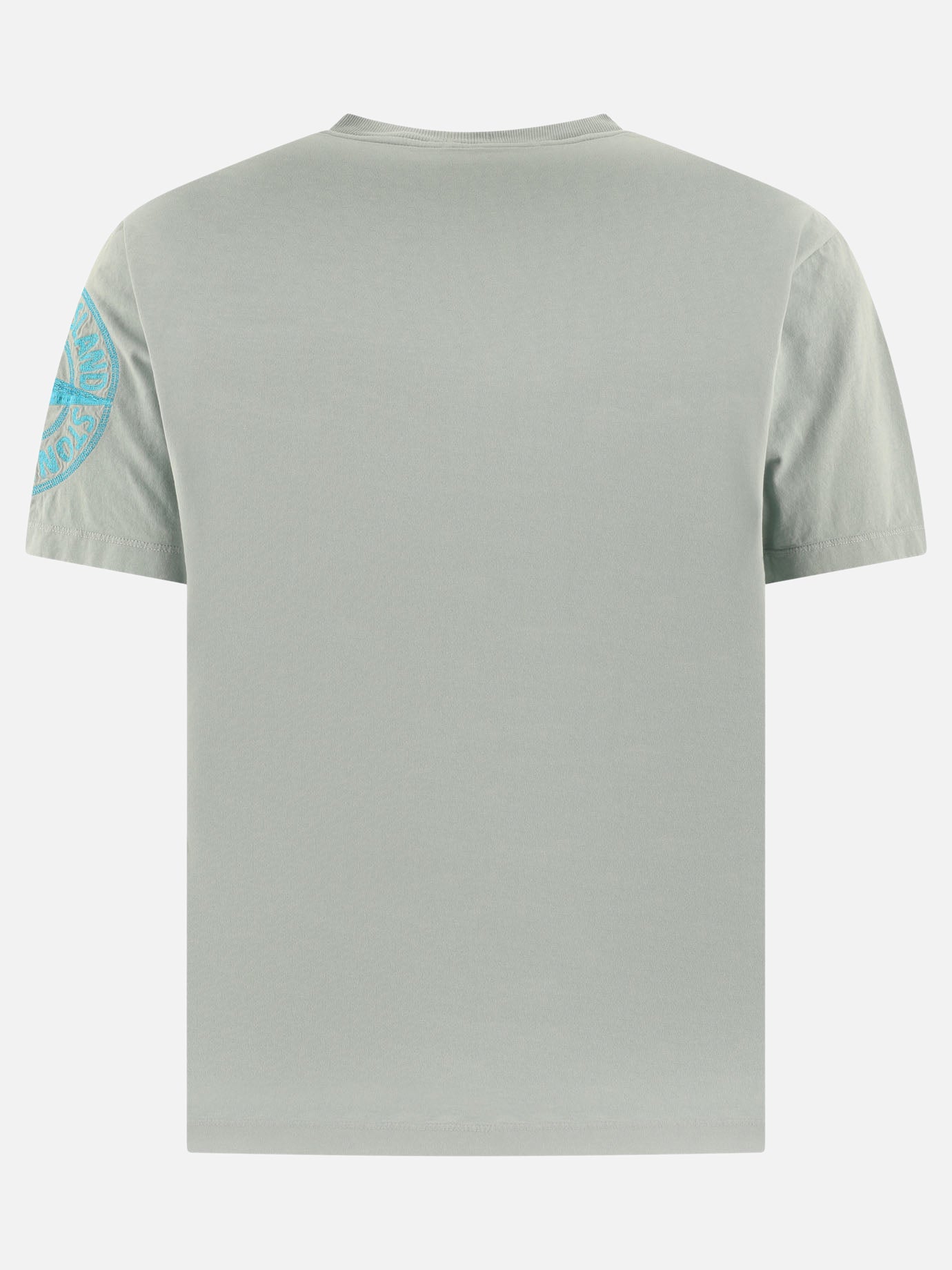 Stone Island "Compass" printed t-shirt Light blue