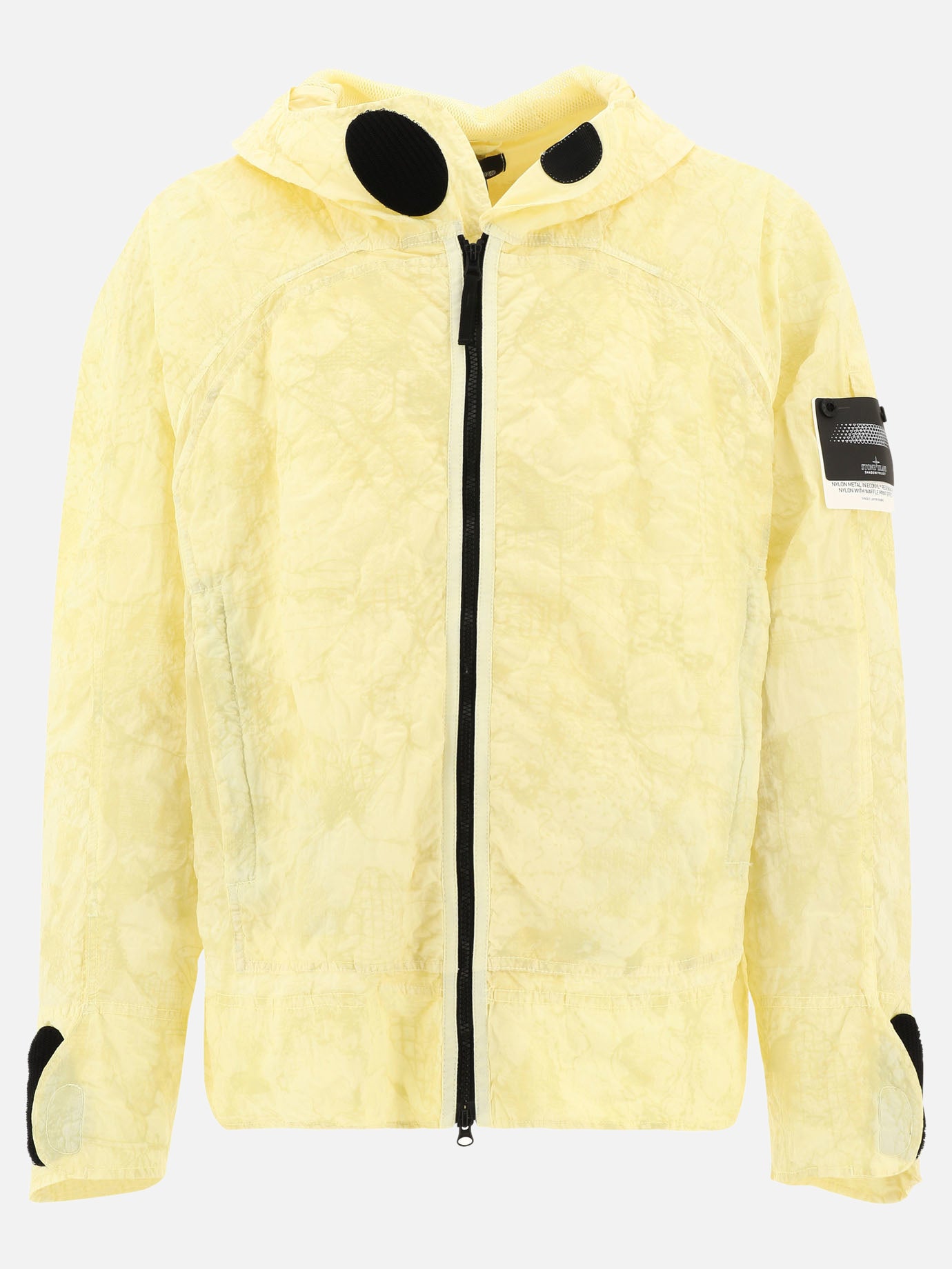 Stone Island Shadow Project "Nylon Metal Econyl" windbreaker Yellow