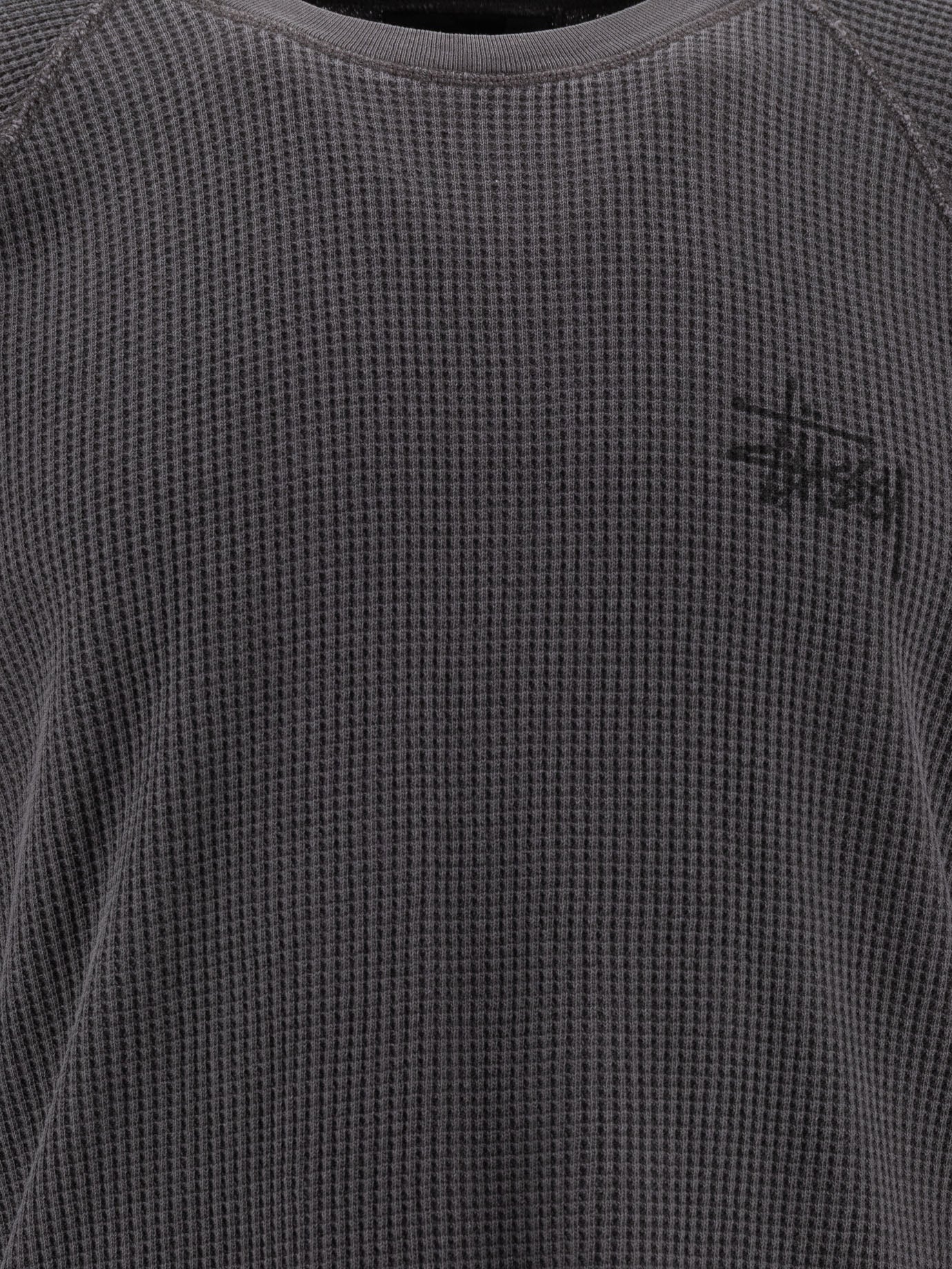 Stüssy "Basic Stock" thermal t-shirt Grey