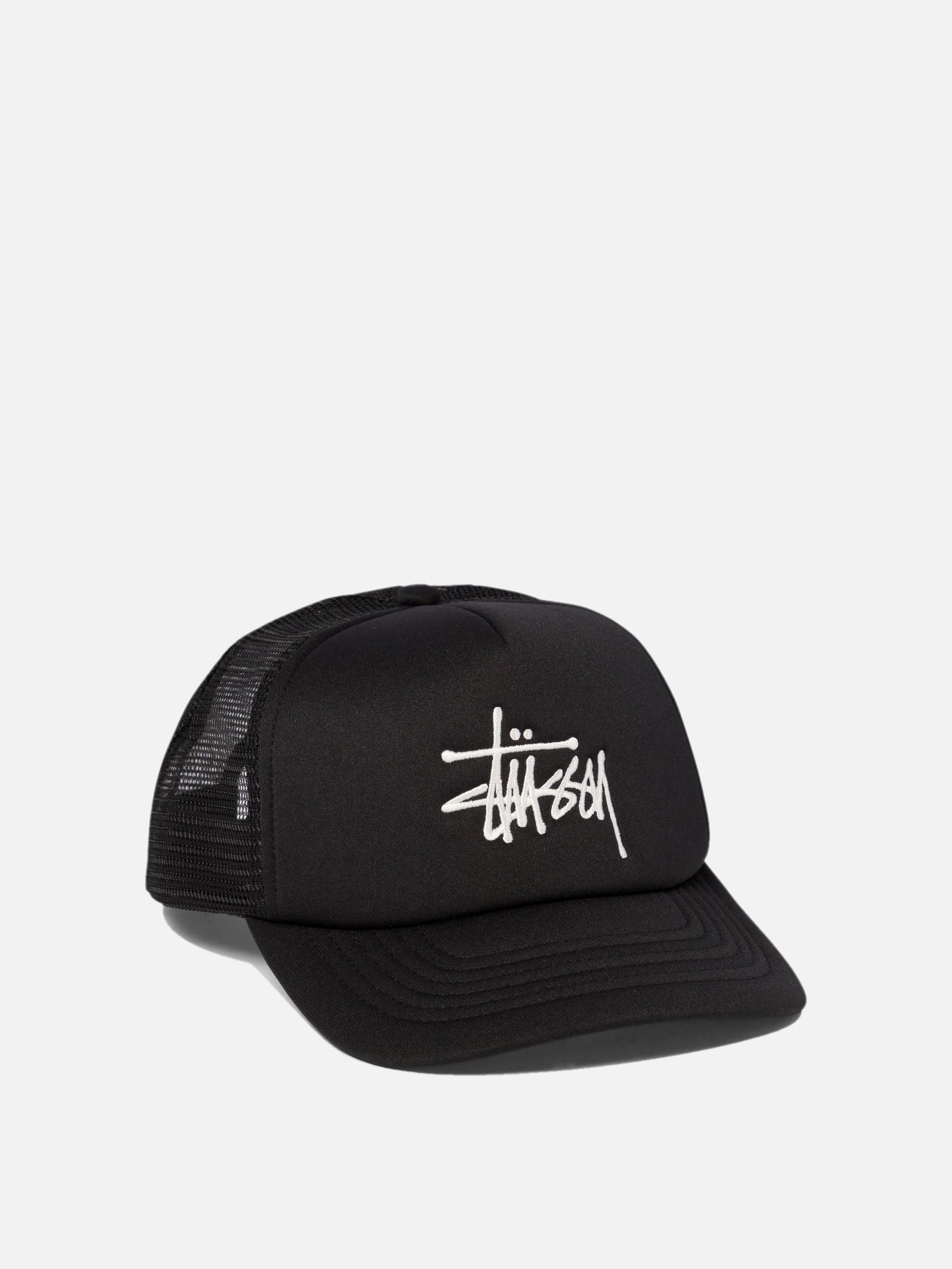 Stüssy "Big Basic" trucker cap Black