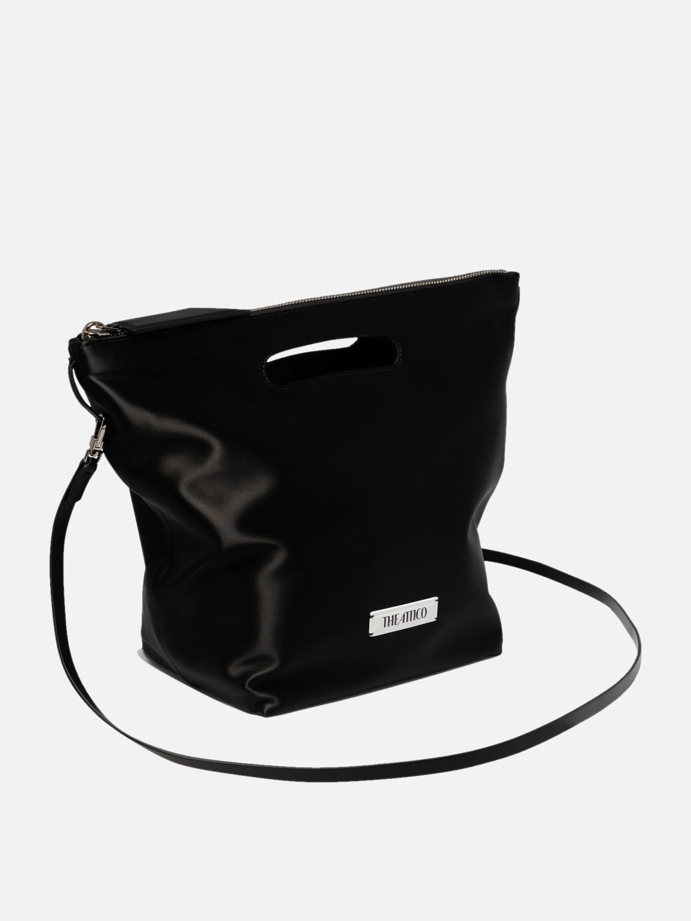 The Attico "Via dei Giardini 30" tote bag Black