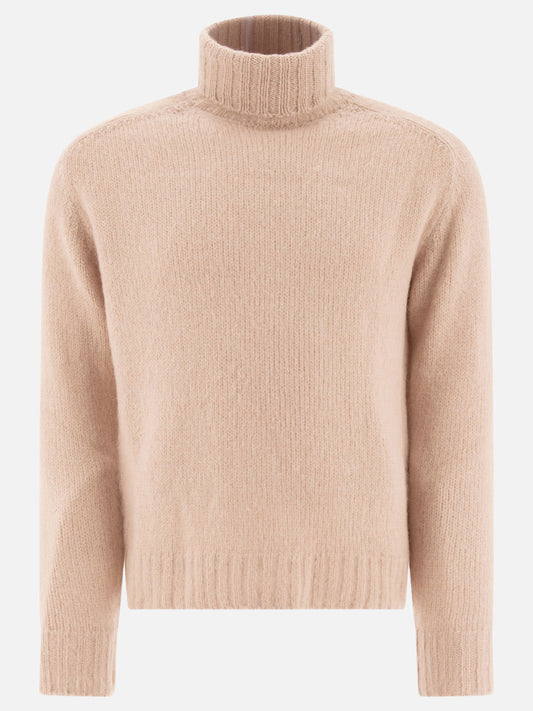 Maglione dolcevita in mohair