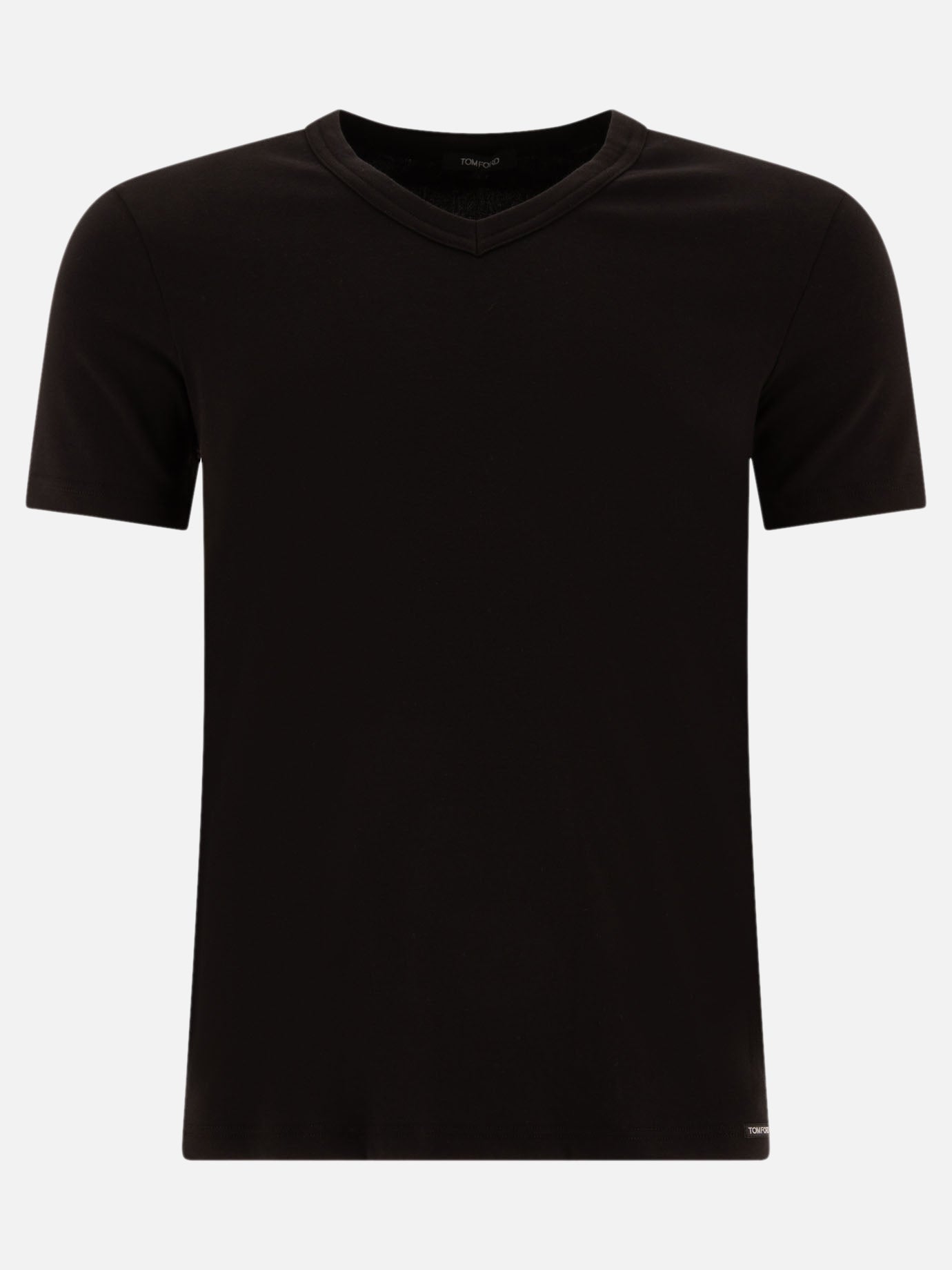 Slim-fit stretch cotton-jersey t-shirt