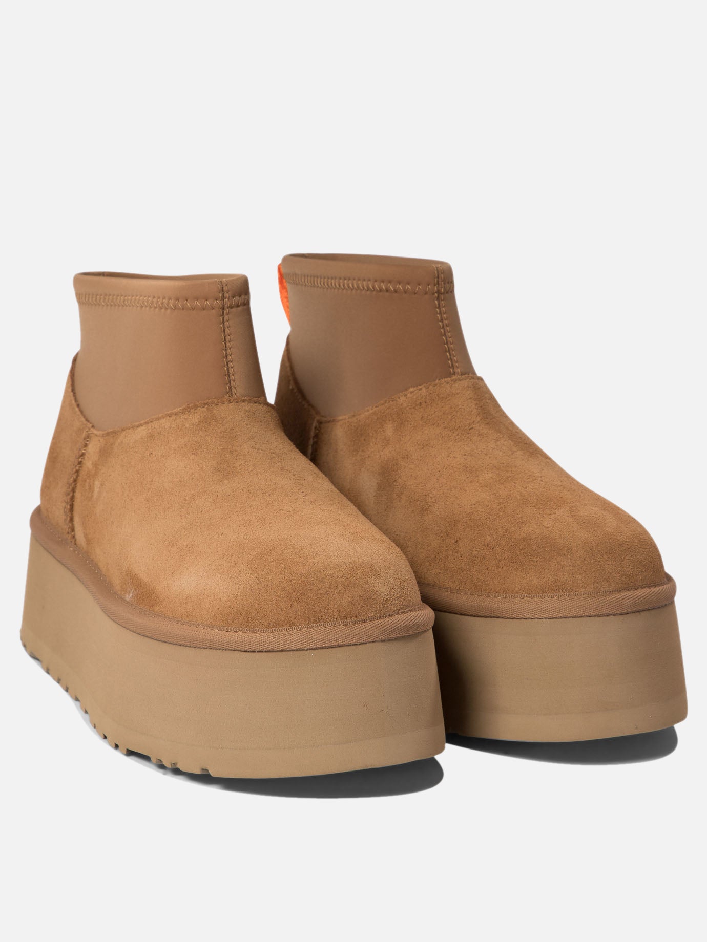 Ugg "Classic Mini Dipper" ankle boots Beige