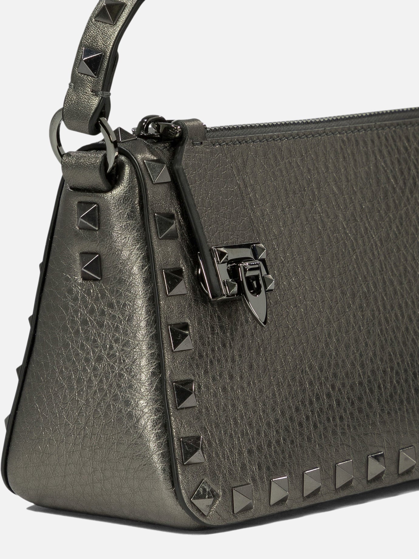 Valentino Garavani "Rockstud Small" shoulder bag Grey