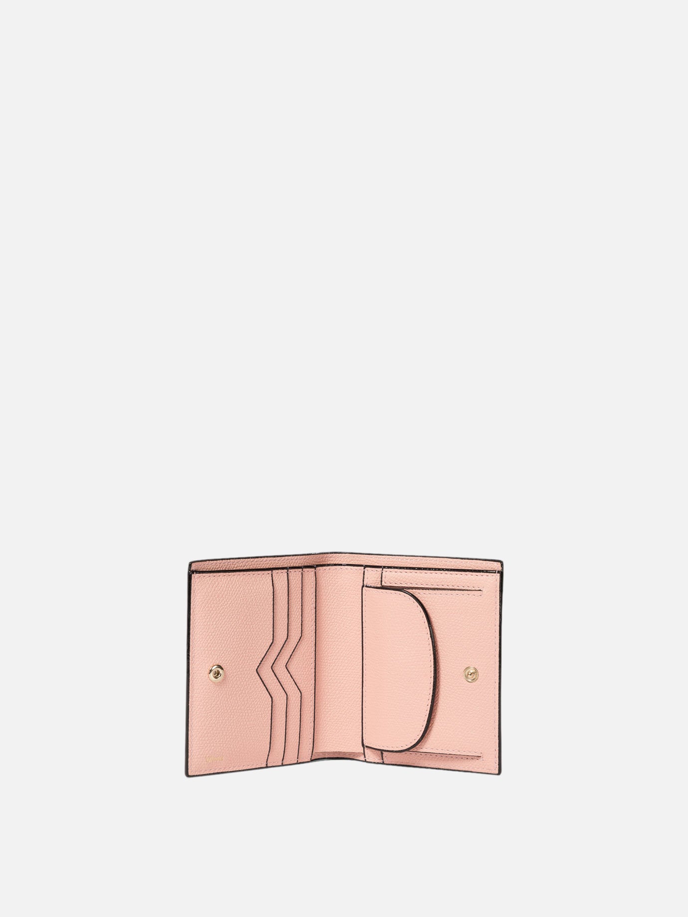 Valextra "3 CC" compact wallet Pink