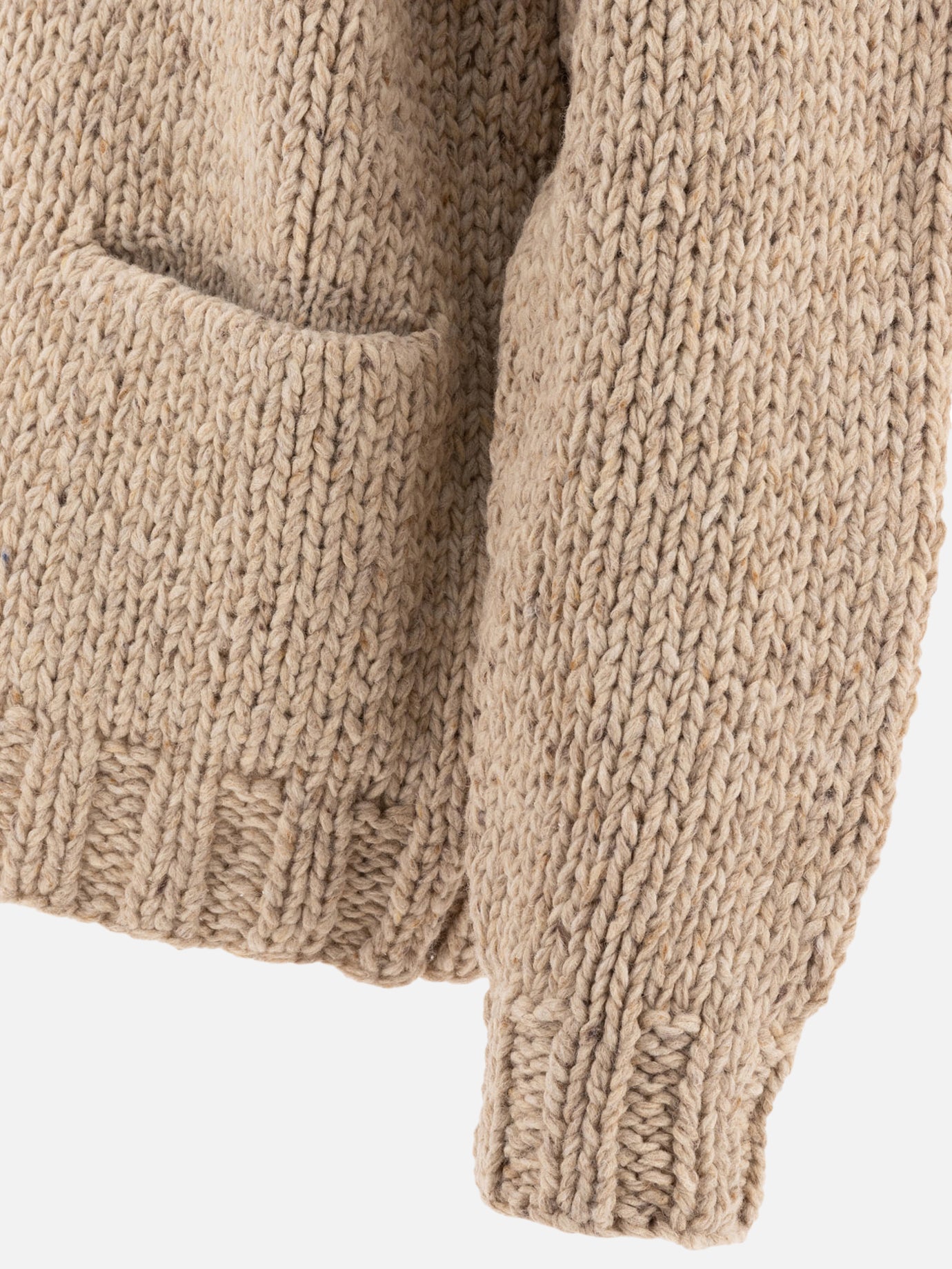 Zipped sweaters Textured knit  Beige - Visvim Men | PDP | VIETTI Online Store | Zoom-Modal_4

