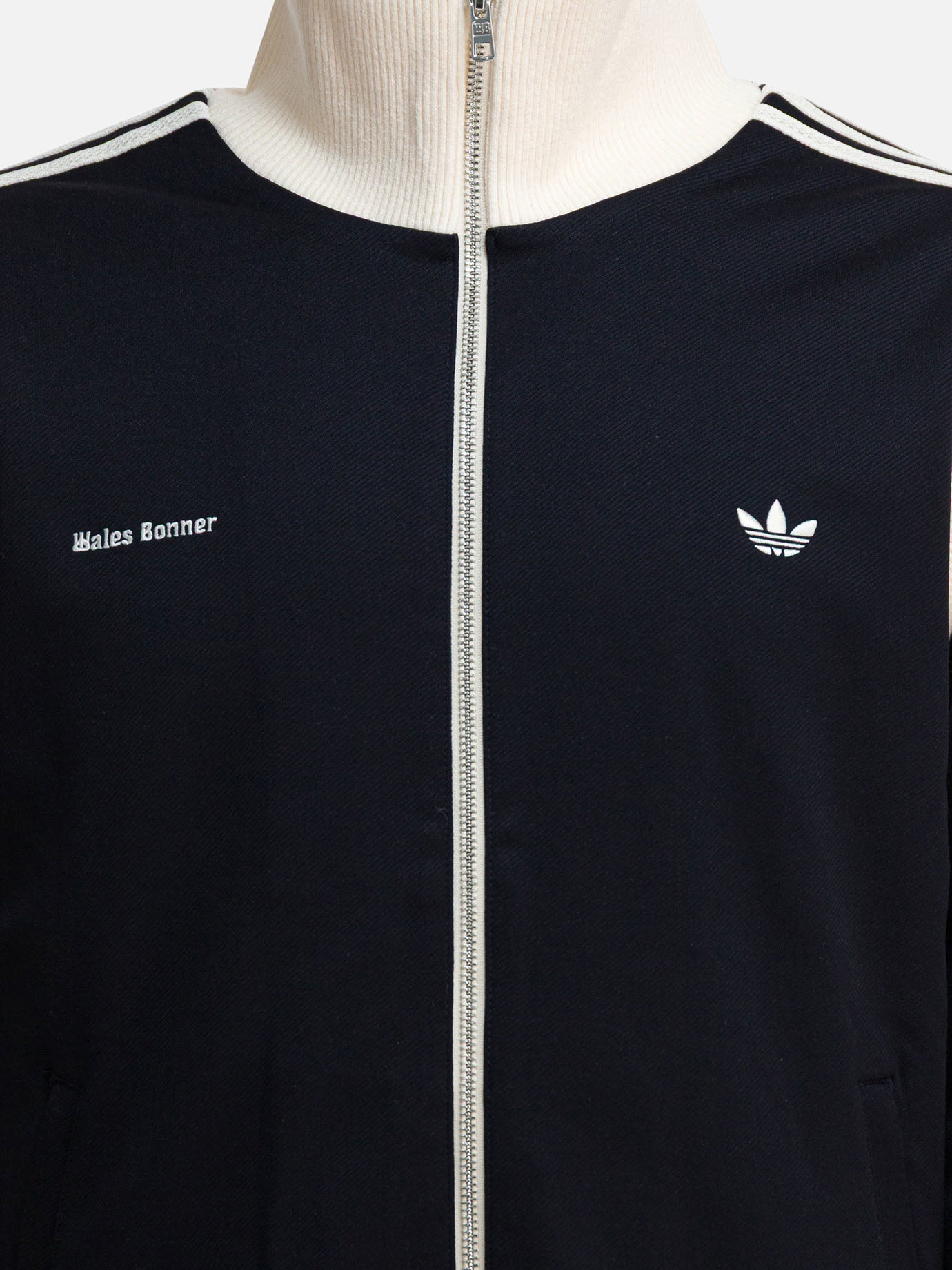 Felpe con zip Logo  Blu - Adidas Originals Uomo | PDP | VIETTI Online Store | Zoom-Modal_3
