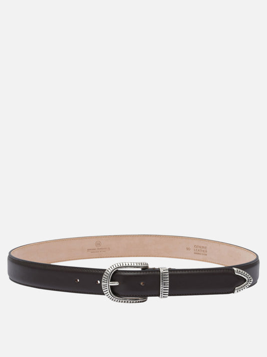 Leather belts 100% leather  Brown - Adriano Meneghetti Women | PLP | VIETTI Online Store 
