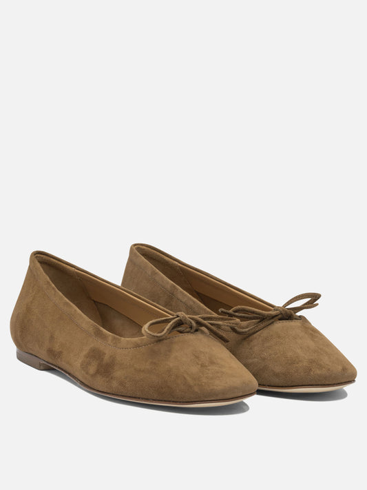 Classic ballet flats 100% leather - 100% leather  Brown - Aeyde Women | PDP | VIETTI Online Store | 2
