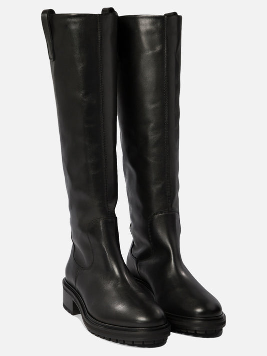 Al ginocchio 100% leather - 100% rubber  Nero - Aeyde Donna | PLP | VIETTI Online Store | 2
