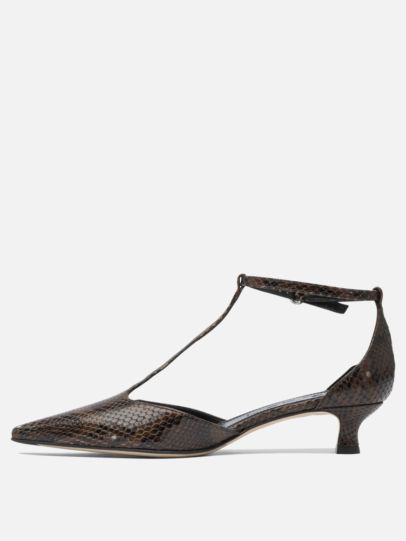 Pumps 100% leather - 70% leather 30% rubber  Brown - Aeyde Women | PDP | VIETTI Online Store | Zoom-Modal_3
