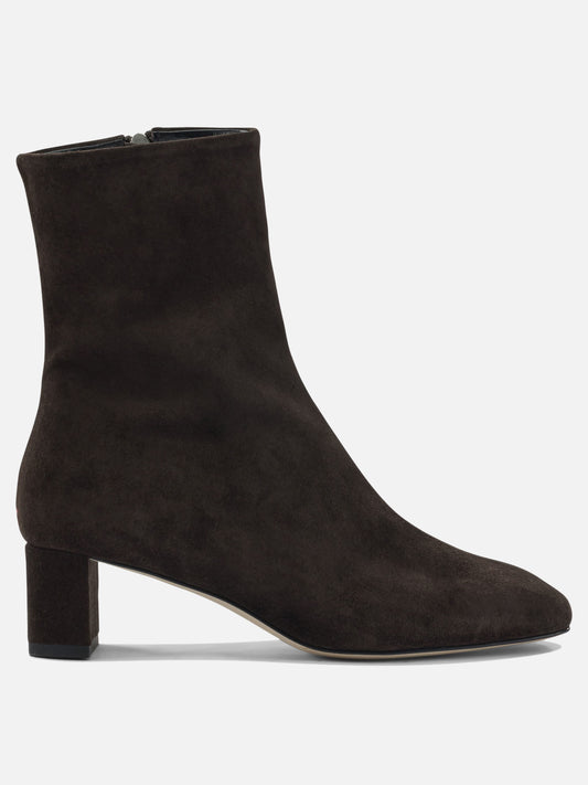 Stivaletti con zip 100% leather - 100% leather  Marrone - Aeyde Donna | PDP | VIETTI Online Store 
