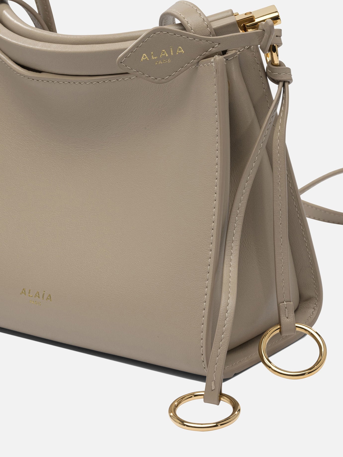 Borse piccole 100% leather  Grigio - Alaïa Donna | PDP | VIETTI Online Store | thumbnail_4