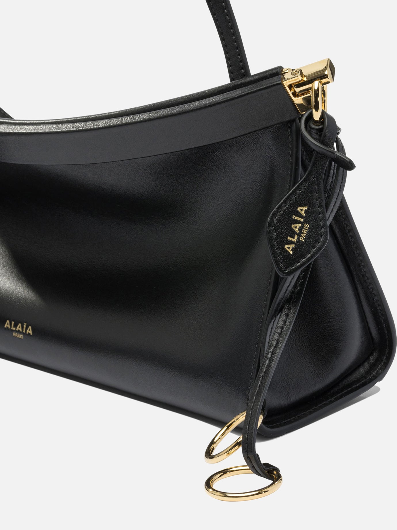 Medium bags Solid colour  Black - Alaïa Women | PDP | VIETTI Online Store | Zoom-Modal_4
