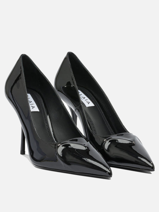 Pumps 100% patent calf leather - 100% leather  Black - Alaïa Women | PLP | VIETTI Online Store | 2
