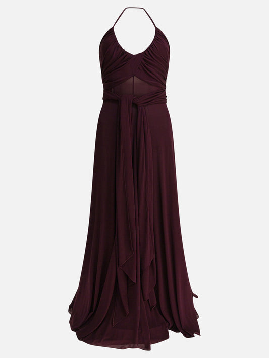 Alaïa Abito incrociato in jersey 12515554_36 Bordeaux 1