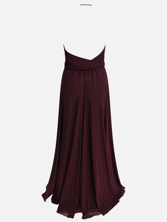 Alaïa Abito incrociato in jersey 12515554_36 Bordeaux 2