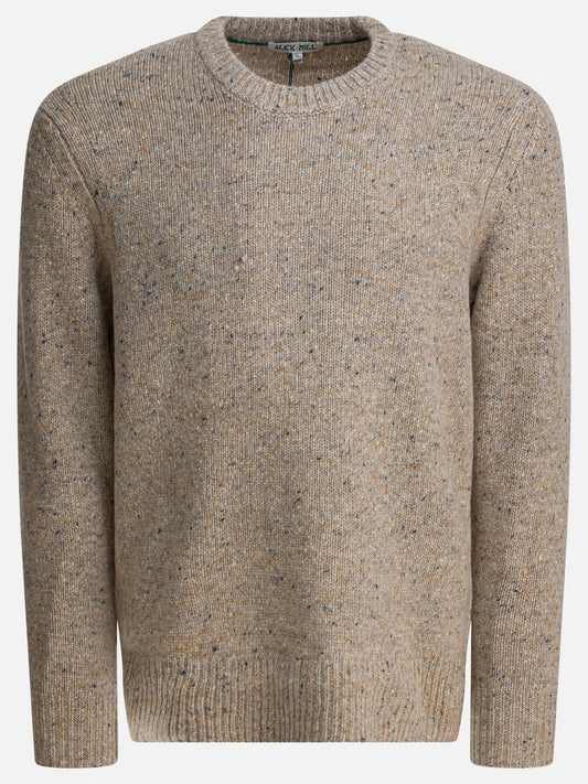 Crewneck sweaters Solid colour  Beige - Alex Mill Men | PDP | VIETTI Online Store 
