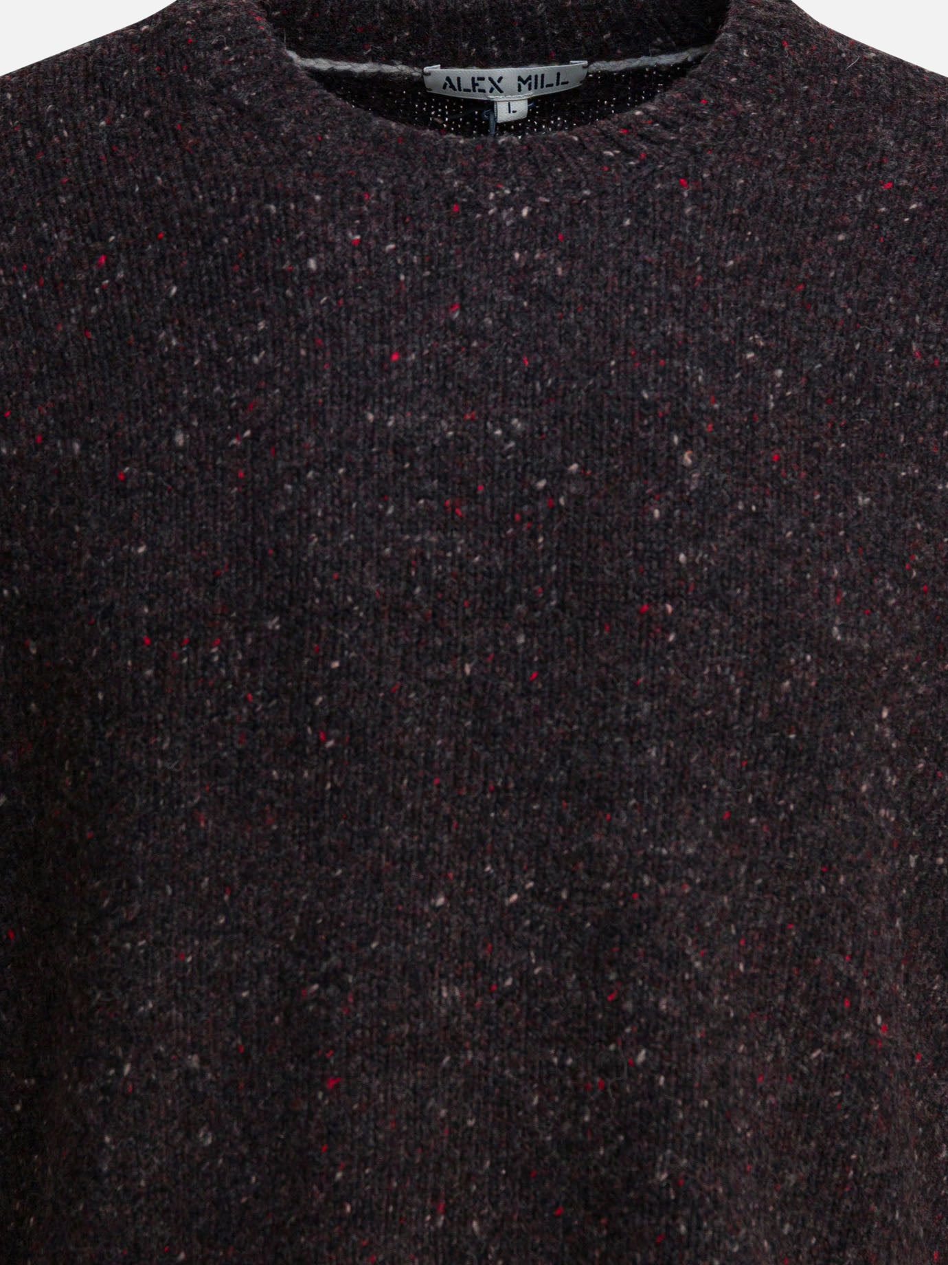 Maglioni girocollo Solid colour  Marrone - Alex Mill Uomo | PDP | VIETTI Online Store | thumbnail_3