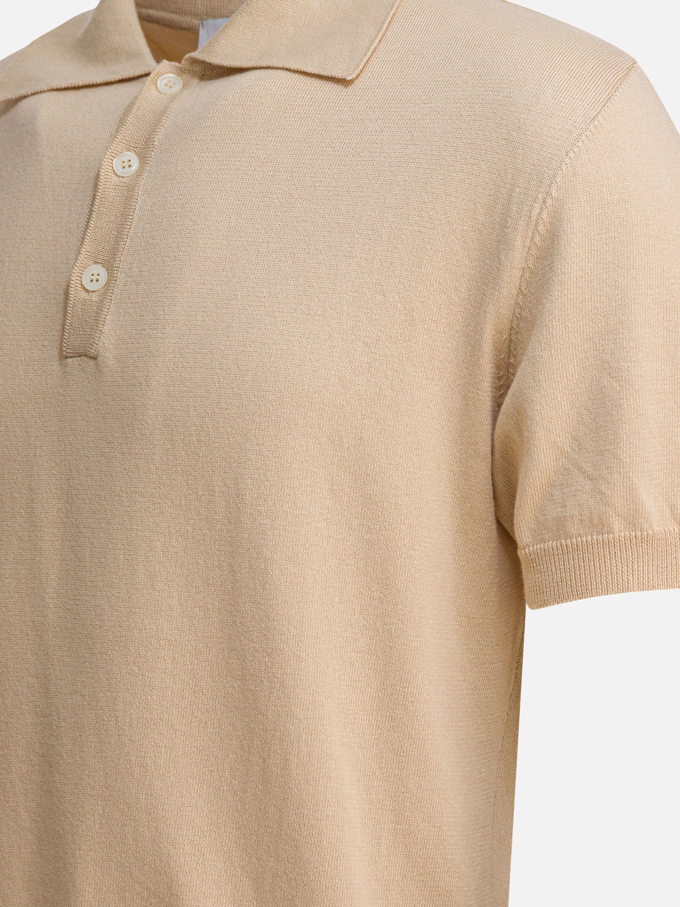 Polo shirts with buttons Solid colour  Beige - Altum Men | PDP | VIETTI Online Store | Zoom-Modal_4
