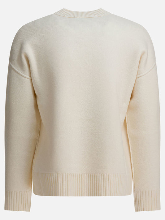 Crewneck sweaters Logo  White - Ami Paris Men | PLP | VIETTI Online Store | 2
