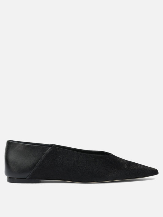 Classic ballet flats 100% calf leather - 100% leather  Black - Ammb Milano Women | PDP | VIETTI Online Store 
